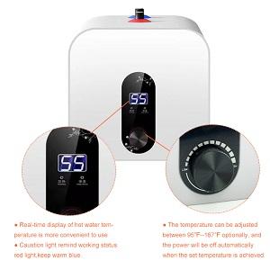 electric tankless water heater Digtal Display electric tankless water heater Digtal Display
