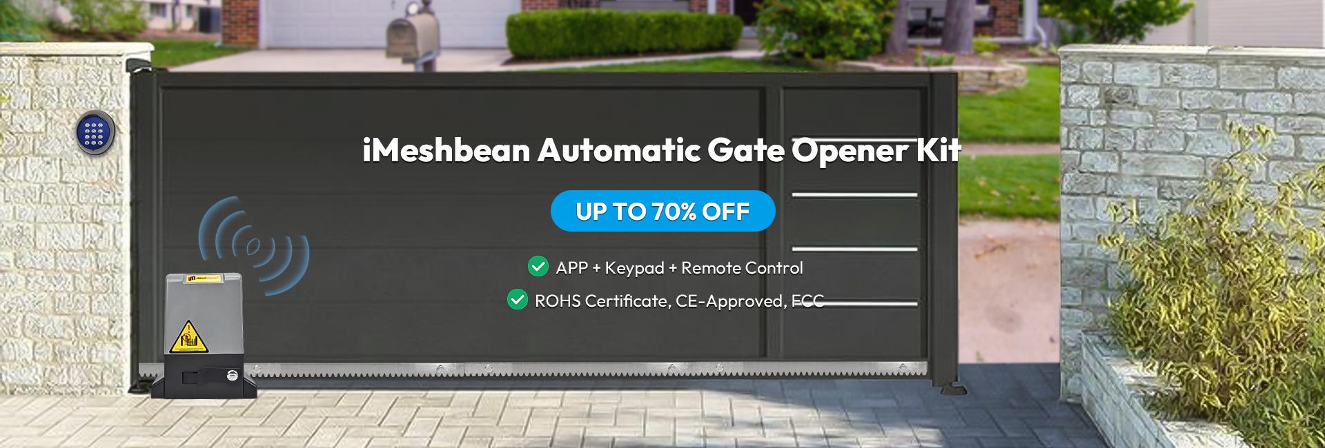 iMeshbean Automatic Gate Opener Kit 