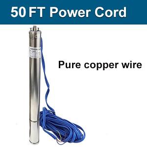 imeshbean well pump has 50FT cord imeshbean well pump has 50FT cord