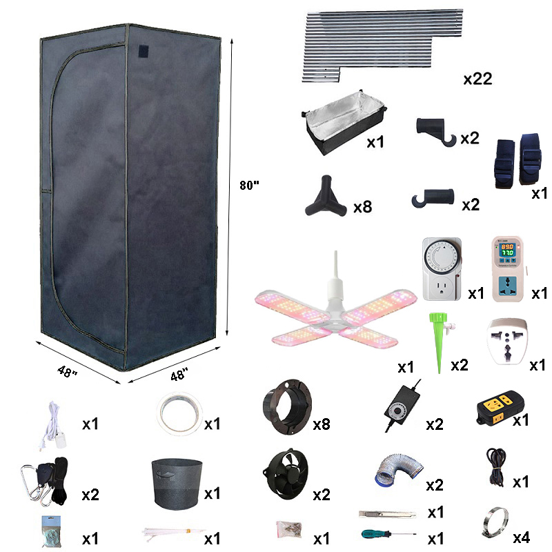 iMeshbean Grow Tent Kit Package Include