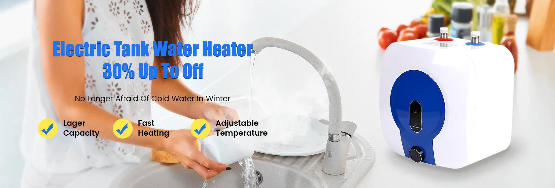 electric water heater promotion