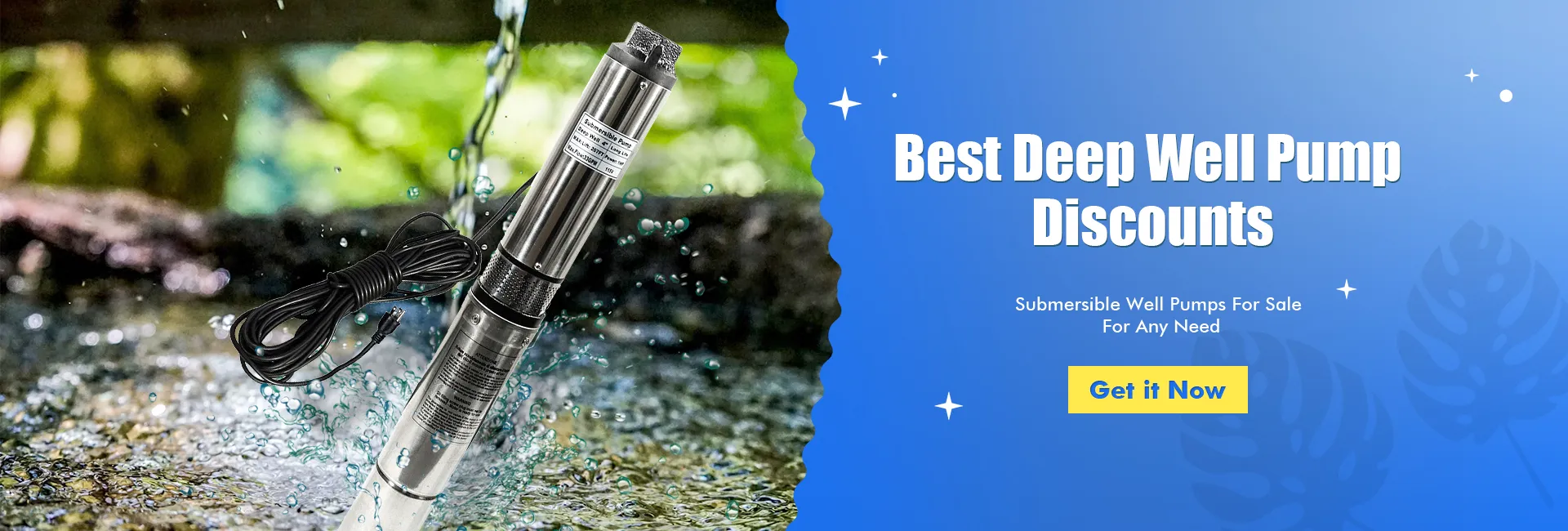 iMeshbean Well Pump Promotion