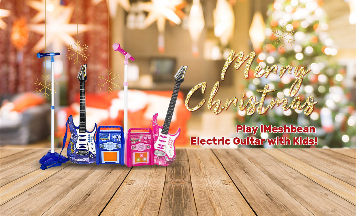 iMeshbean Teams Up with 10 Kids and A Garage Stephanie: A Musical Journey with Kids Electric Guitar