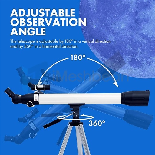 700mm Astronomical Telescope Refractor High Tripod 24-234X for Moon Star Watch