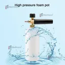 Snow Foam Lance Cannon Soap Bottle Sprayer for Pressure Washer Gun Car Wash 1/4"