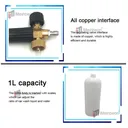 Snow Foam Lance Cannon Soap Bottle Sprayer for Pressure Washer Gun Car Wash 1/4"