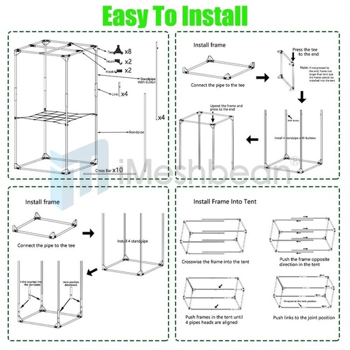 Grow Tent Kit Installation