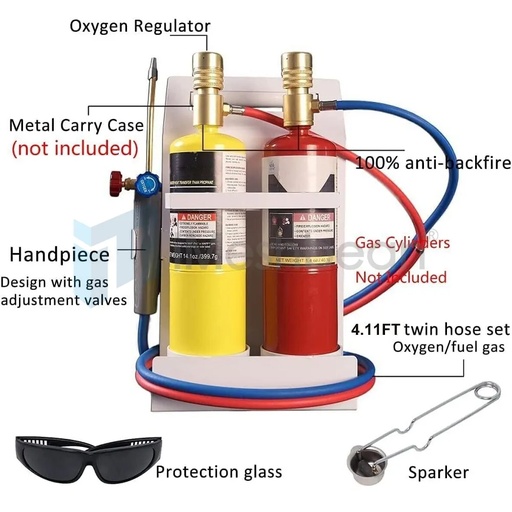 Oxygen MAPP Torch Kit