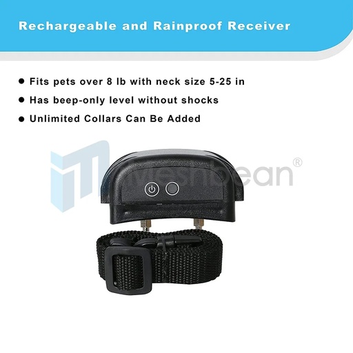 Wireless Electric Dog Fence Pet Containment System Shock Collar For 2 Dogs