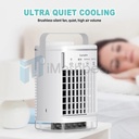 3-in-1 Evaporative Air Cooler Portable Air Cooling Fan w/ Fan & Humidifier