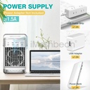 3-in-1 Evaporative Air Cooler Portable Air Cooling Fan w/ Fan & Humidifier