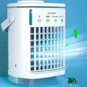 3-in-1 Evaporative Air Cooler Portable Air Cooling Fan w/ Fan & Humidifier
