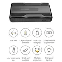 12V Car Battery Jump Starter,20000mAh Large Capacity,USB 5V 2.0A Charger w/light