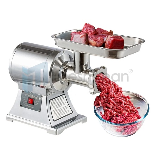 550LB/h 1100W Commercial Meat Grinder,Electric Sausage Stuffer,193RPM Heavy Duty