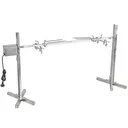 70KGF Electric Stainless Steel Rotisserie System Tripod BBQ Grill Motor 15W