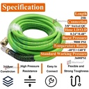 25FT 3600PSI Replacement High Pressure Power Washer Hose-3/8" Swivel QC Flexible