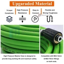 25 FT x 1/4 Inch 3600 WORK PSI Pressure Washer Replacement Hose-M22 14MM & 15MM
