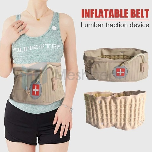 Lumbar Traction Belt Decompression Belt Back Brace Lumbar Support Extender Belt