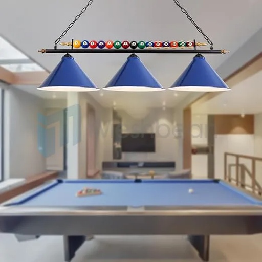 47" Hanging Pool Table Lights Billiard Pool Table Lighting Fixtures for 7' 8' Game Room Pool Table