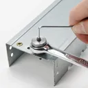 iMeshbean Hand Rivet Nut Gun Head Nuts Simple Installation Manual Riveter Rivnut Tool Kit