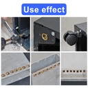 iMeshbean Hand Rivet Nut Gun Head Nuts Nutsert Tool Simple Installation Manual Riveter Rivnut Tool Kit