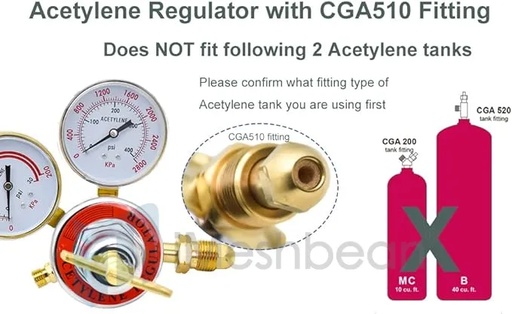 Oxy Acetylene Torch Kit Medium Duty Cutting Torch and Welding Kit Brazing Torch Kit with Dual Gas Welding Hose Regulator