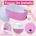 iMeshbean 5L Paraffin Machine Wax Refills Heater Kit Hands Feet Moisturizing Paraffin Bath Therapy Kit