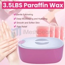 iMeshbean 5L Paraffin Machine Wax Refills Heater Kit Hands Feet Moisturizing Paraffin Bath Therapy Kit