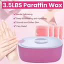 iMeshbean 5L Paraffin Machine Wax Refills Heater Kit Hands Feet Moisturizing Paraffin Bath Therapy Kit