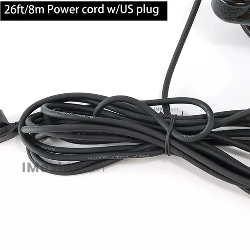 1HP 750W Cast Iron Sewage Submersibl Sump Pump 4000GPH w/66ft HOSE 110V