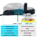 Dual Action Car Polisher Buffer Sander Orbital DA Polishing Machine Electric 6"