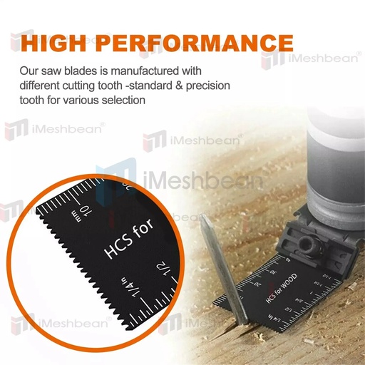 240pcs Oscillating Multi Tool Saw Blades Wood Metal Cut Cutter For Dewalt Fein