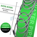 100ft Pressure Washer Hose 4000PSI Non-Marking 3/8" Couplers Hot&Cold Water 275F