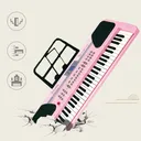 61 Key Music Electronic Keyboard Electric Digital Piano Organ Xmas Gift, Pink