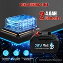 2in 1 Cordless Rivet Gun Electric Riveter Brushless Riveting Tool