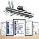3/4HP 750LB Garage Door Opener Wifi Chain Drive Motor Ultra-Quiet With Keypad Remote