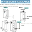 24"x24"x55" Complete Grow Tent Kit w/ LED Full Spectrum Grow Light+Ventilation Inline Fan