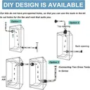 4 x 4 Grow Tent Kit With LED Lights Complete Grow Kit With Full Spectrum Grow Light 48"x 48" x 80"