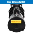 2HP Inground Swimming Pool Pump 110-240V Dual Voltage 6500GPH 85FT Head Lift 2" NPT Connectors
