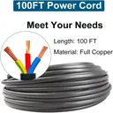 2 HP 4 inch Deep Well Submersible Pump 230V 37GPM 427ft Lift 100FT Cord Stainless Steel