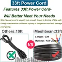 3/4 HP 3 inch Deep Well Submersible Pump 110V 13GPM 247ft Lift 33FT Cord 1.25 inch NPT Discharge