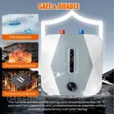 Mini Tank Electric Water Heater For Kitchen Bathroom Home 1500W 110V 95°F-167°F Adjustable 2.6 Gallon 10L