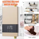 Electric Instant Tankless Water Heater 110V 3000W With Touch Remote Control