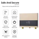 Electric Instant Tankless Water Heater 110V 4000W With Touch Remote Control