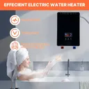 220V Tankless Electric Water Heater Instant On Demand Electric Boiler Whole House 6500W