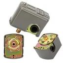 40-60PSI Well/Water Pump Pressure Control Switch Adjustable Double Spring Pole