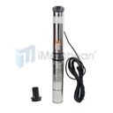 1 HP 4 inch Deep Well Submersible Pump 220V 33GPM 207ft Head Stainless Steel