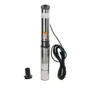 1 HP 4 inch Deep Well Submersible Pump 220V 33GPM 207ft Head Stainless Steel