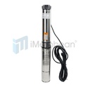 3/4 HP 3 inch Deep Well Submersible Pump 110V 13GPM 247ft Head 33FT Cord Stainless Steel