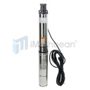 3/4 HP Submersible Pump, 3" Deep Well, 220V, 13 GPM, 247 ft MAX, 33FT Cord